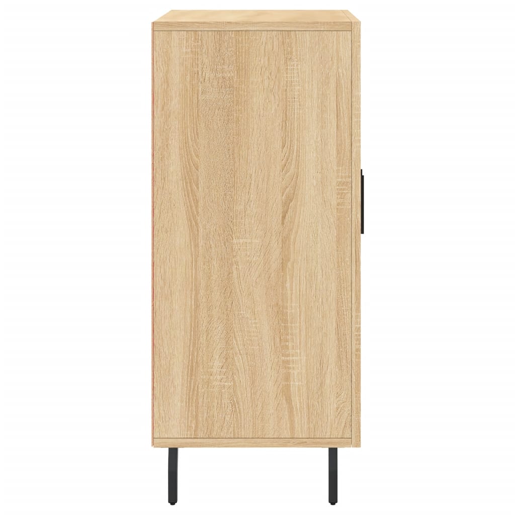vidaXL Dulap, stejar sonoma, 90x34x80 cm, lemn compozit