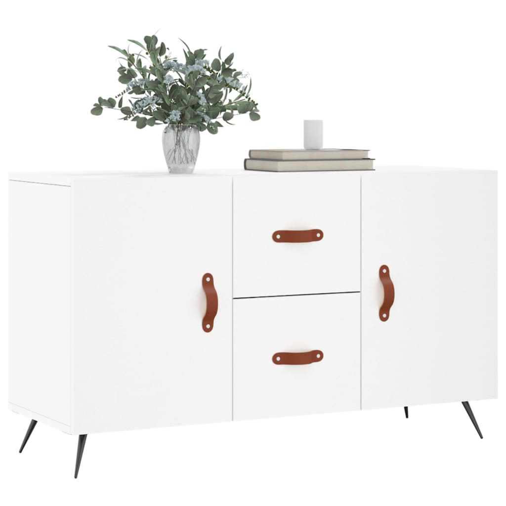 vidaXL Dulap, alb, 100x36x60 cm, lemn compozit