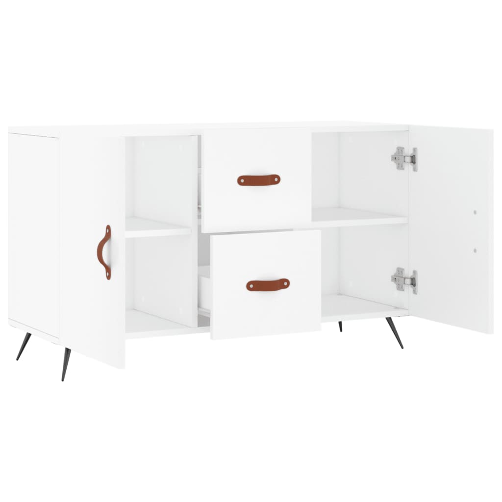 vidaXL Dulap, alb, 100x36x60 cm, lemn compozit