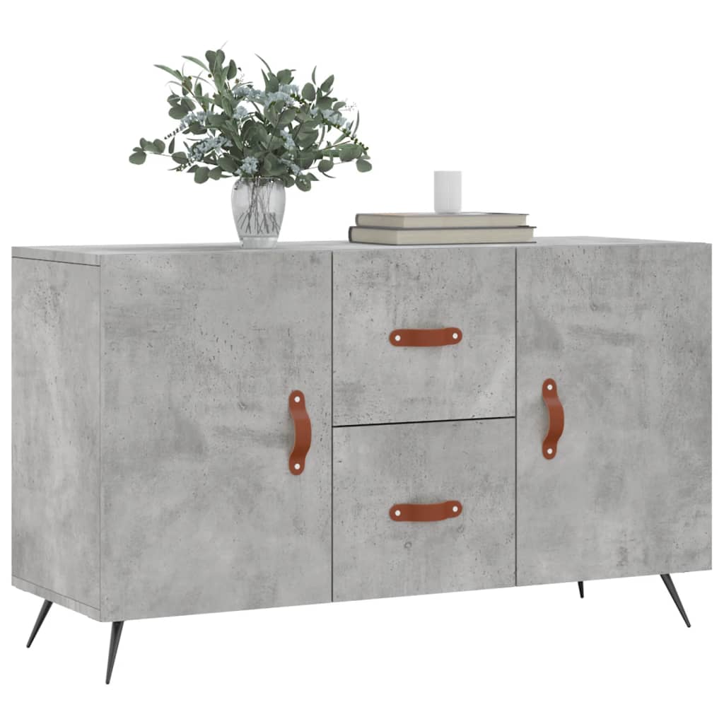 vidaXL Dulap, gri beton, 100x36x60 cm, lemn compozit vidaXL Dulap, gri beton, 100x36x60 cm, lemn compozit