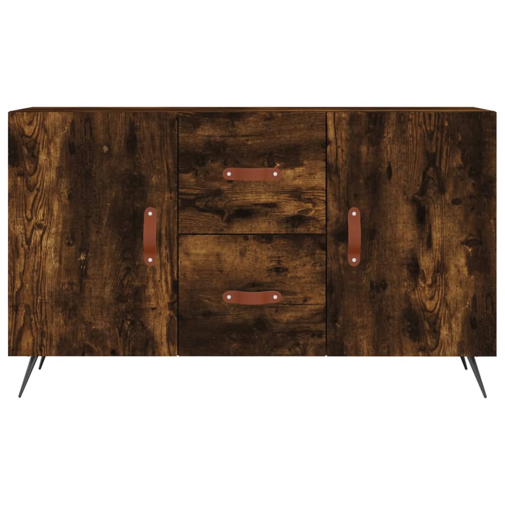 vidaXL Dulap, stejar fumuriu, 100x36x60 cm, lemn compozit