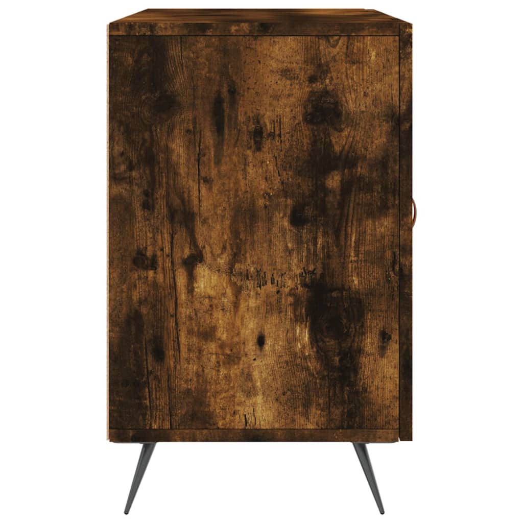 vidaXL Dulap, stejar fumuriu, 100x36x60 cm, lemn compozit