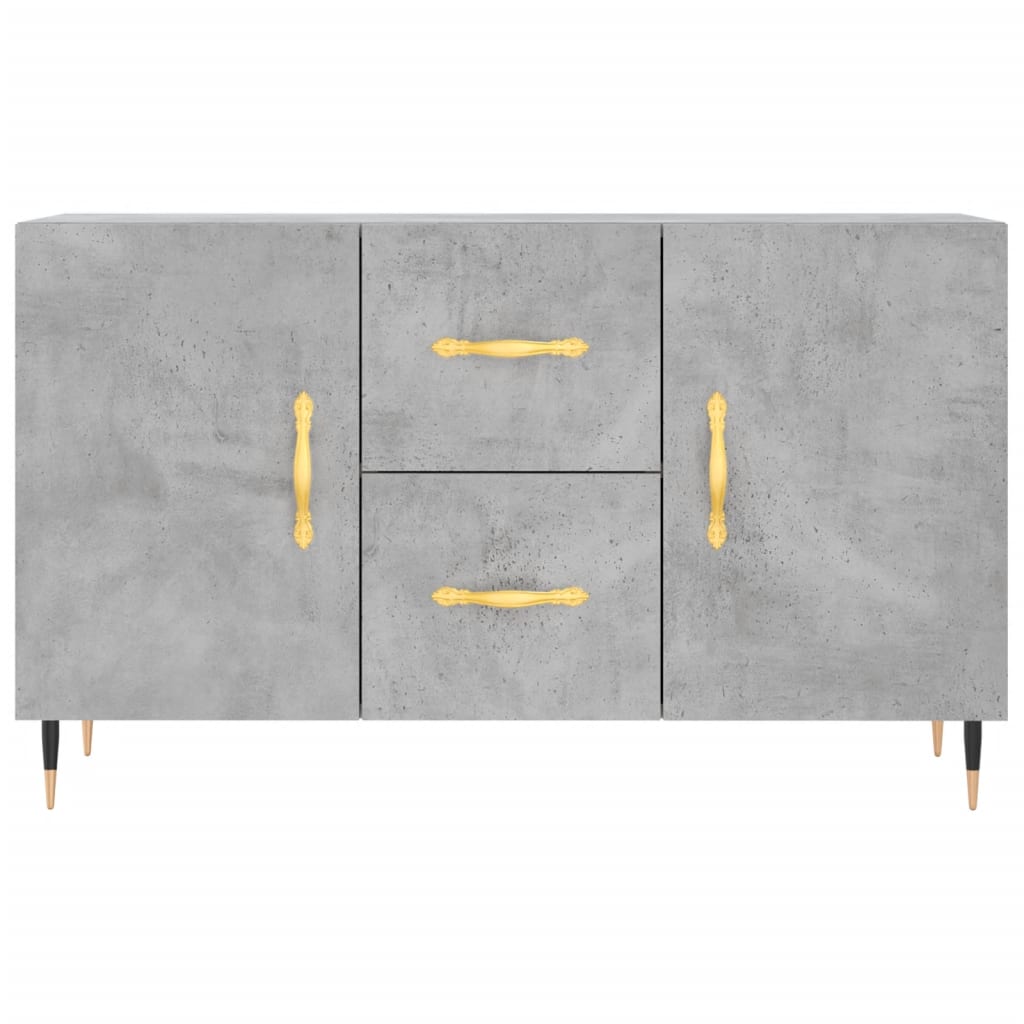 vidaXL Dulap, gri beton, 100x36x60 cm, lemn compozit vidaXL Dulap, gri beton, 100x36x60 cm, lemn compozit