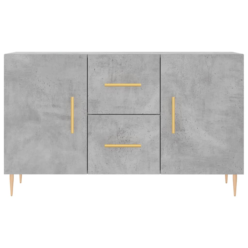 vidaXL Dulap, gri beton, 100x36x60 cm, lemn compozit vidaXL Dulap, gri beton, 100x36x60 cm, lemn compozit