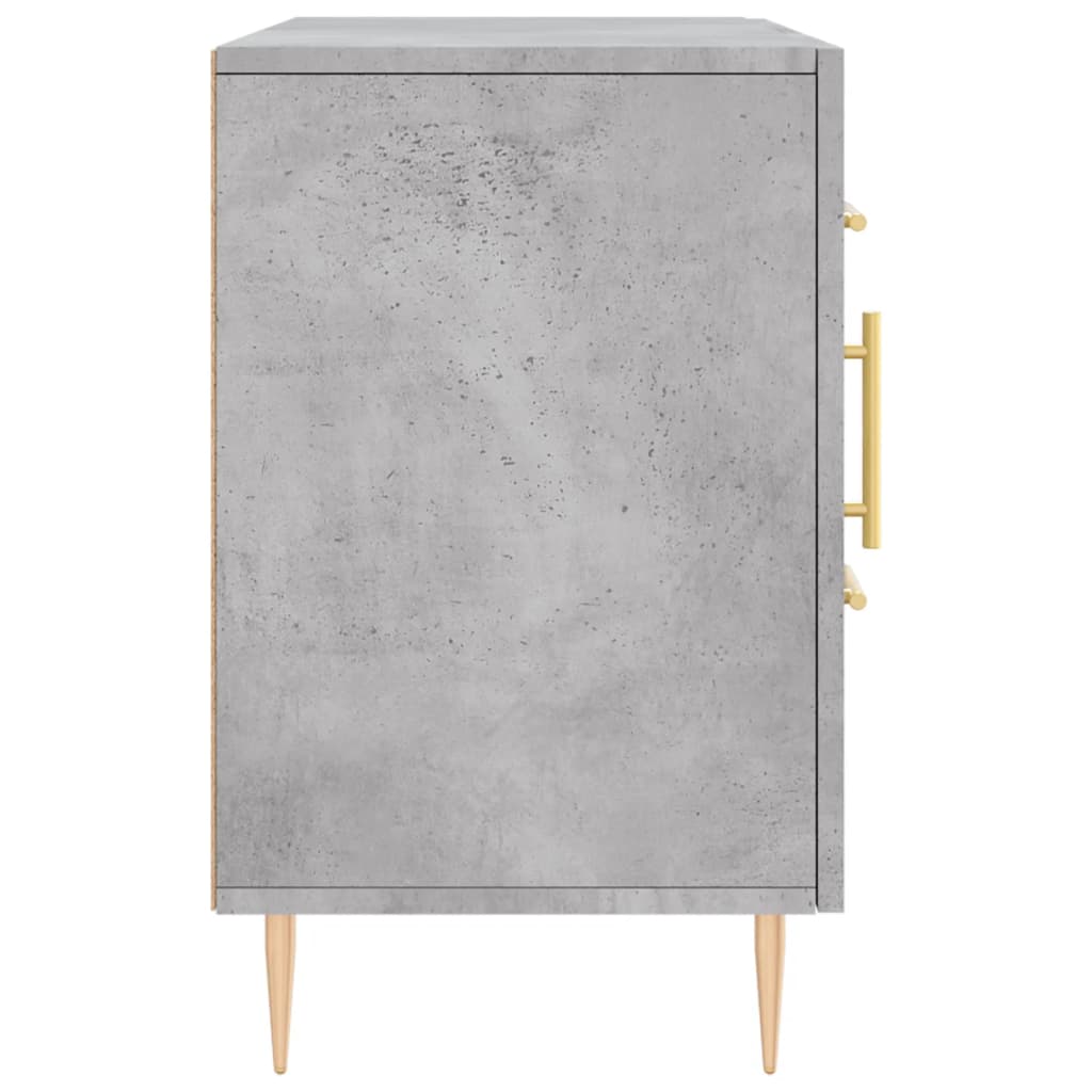 vidaXL Dulap, gri beton, 100x36x60 cm, lemn compozit vidaXL Dulap, gri beton, 100x36x60 cm, lemn compozit