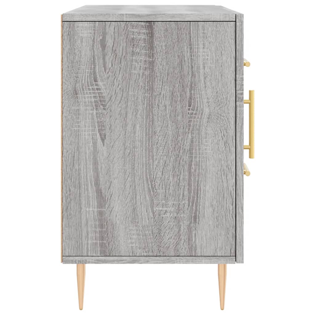 vidaXL Dulap, gri sonoma, 100x36x60 cm, lemn compozit
