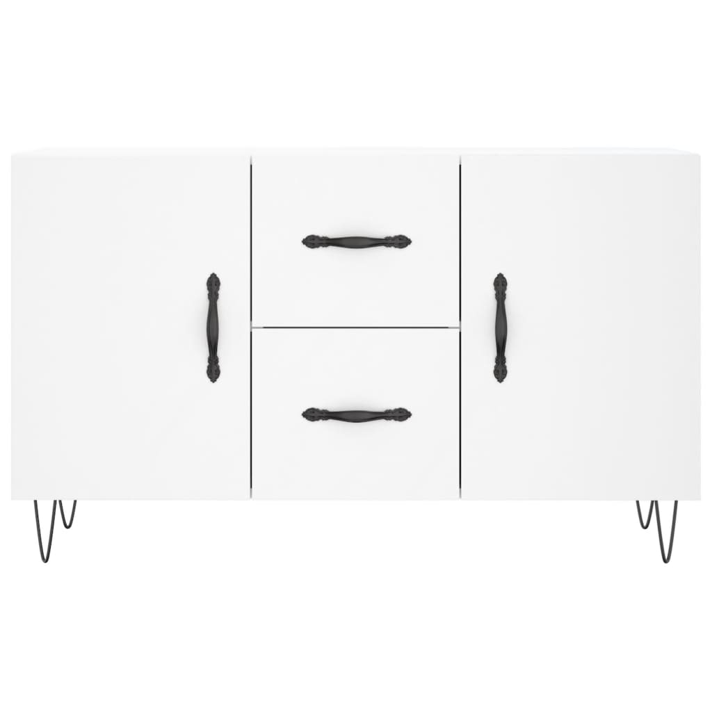 vidaXL Dulap, alb, 100x36x60 cm, lemn compozit