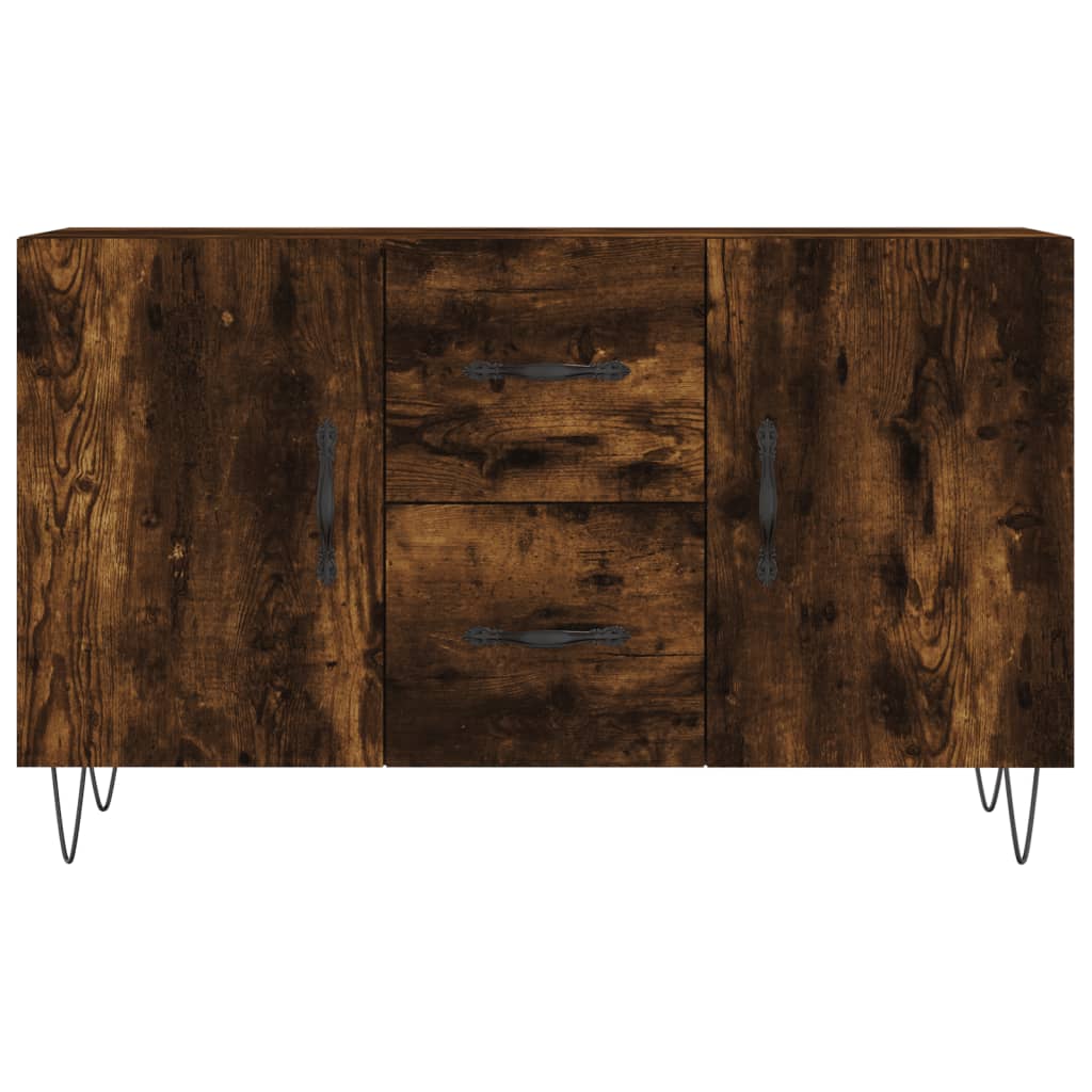 vidaXL Dulap, stejar fumuriu, 100x36x60 cm, lemn compozit