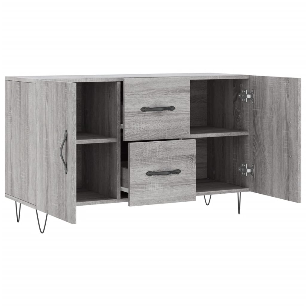 vidaXL Dulap, gri sonoma, 100x36x60 cm, lemn compozit vidaXL Dulap, gri sonoma, 100x36x60 cm, lemn compozit