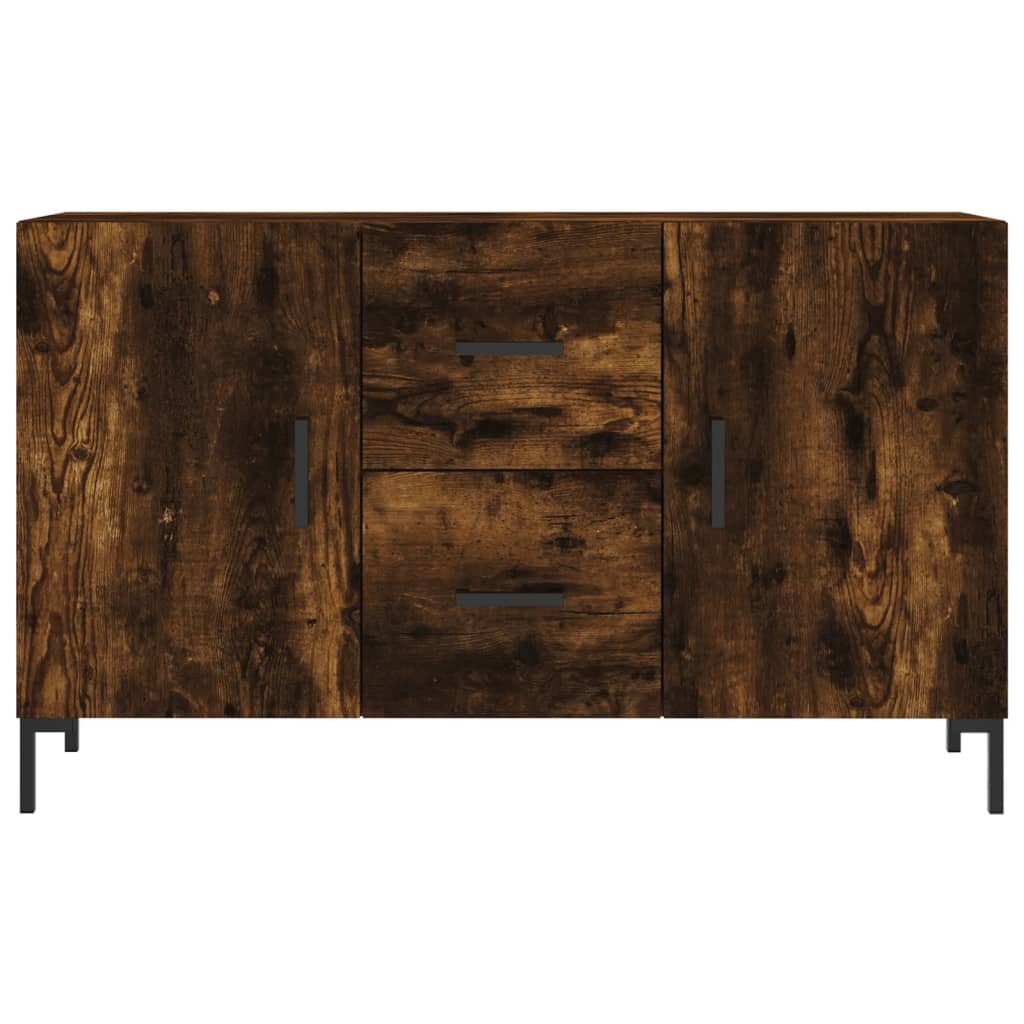 vidaXL Dulap, stejar fumuriu, 100x36x60 cm, lemn compozit