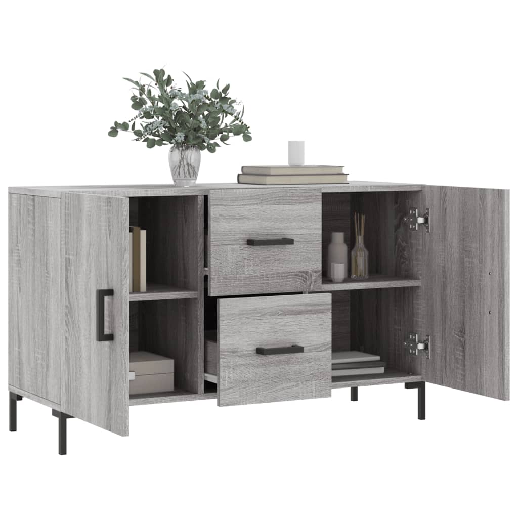vidaXL Dulap, gri sonoma, 100x36x60 cm, lemn compozit vidaXL Dulap, gri sonoma, 100x36x60 cm, lemn compozit
