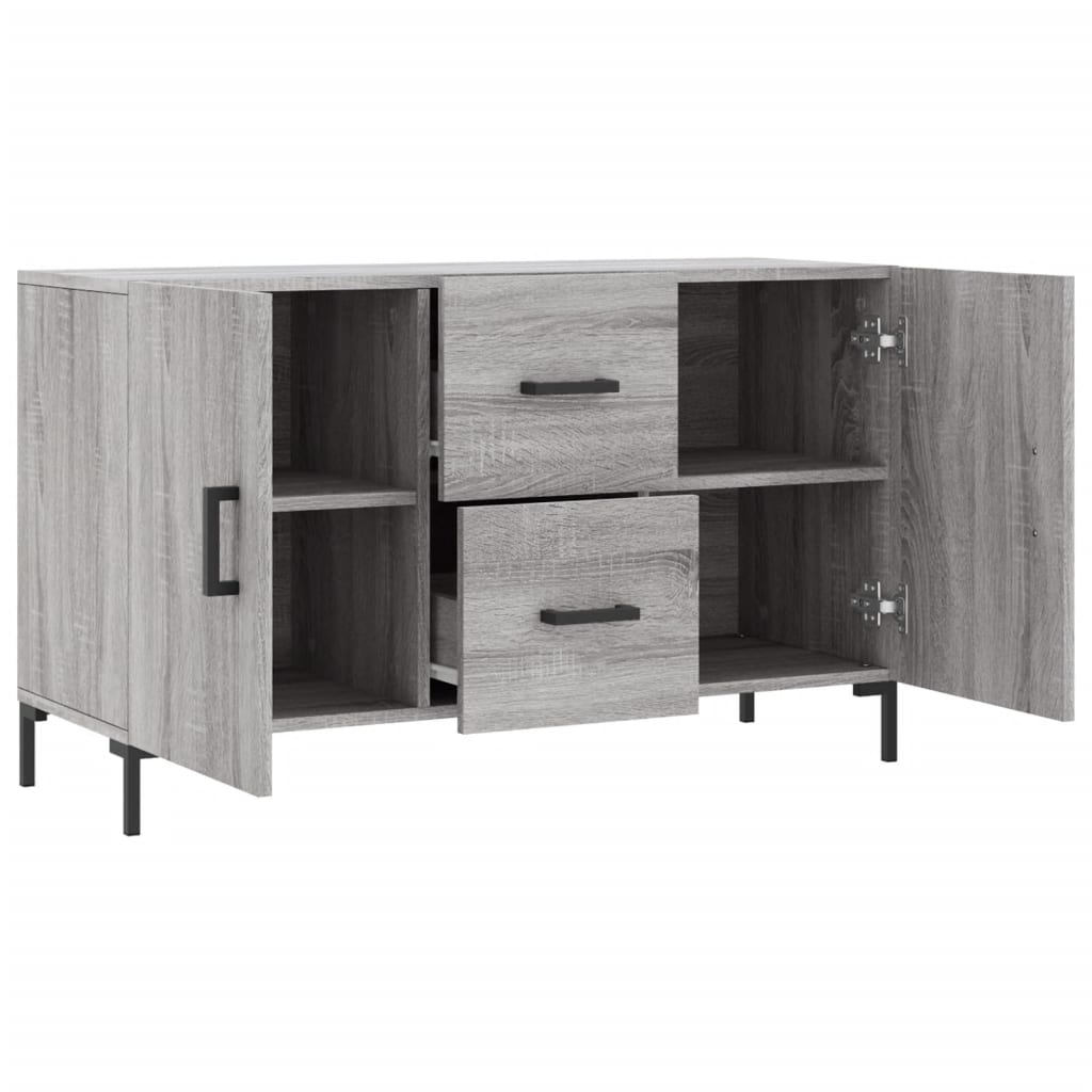 vidaXL Dulap, gri sonoma, 100x36x60 cm, lemn compozit vidaXL Dulap, gri sonoma, 100x36x60 cm, lemn compozit