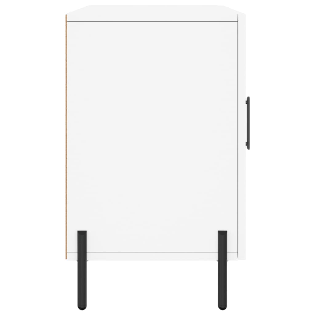 vidaXL Dulap, alb, 100x36x60 cm, lemn compozit