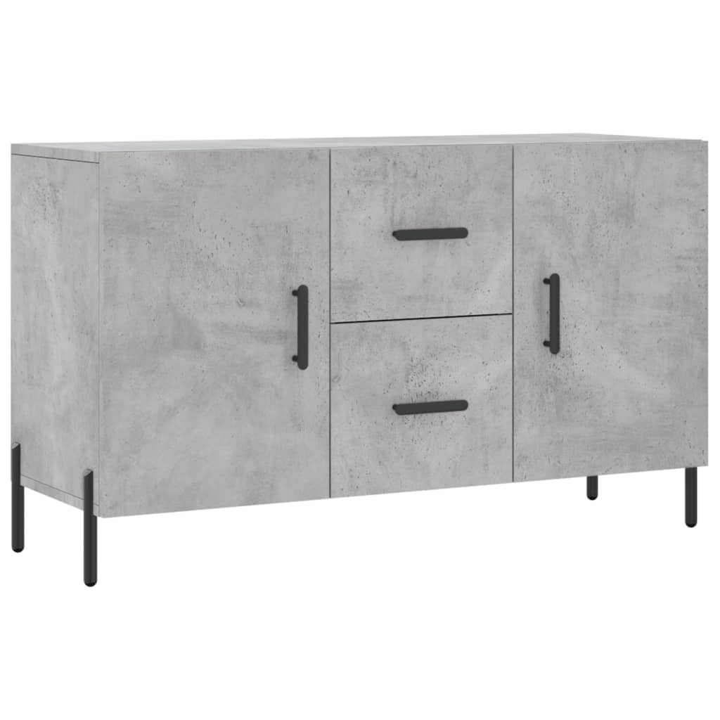 vidaXL Dulap, gri beton, 100x36x60 cm, lemn compozit vidaXL Dulap, gri beton, 100x36x60 cm, lemn compozit