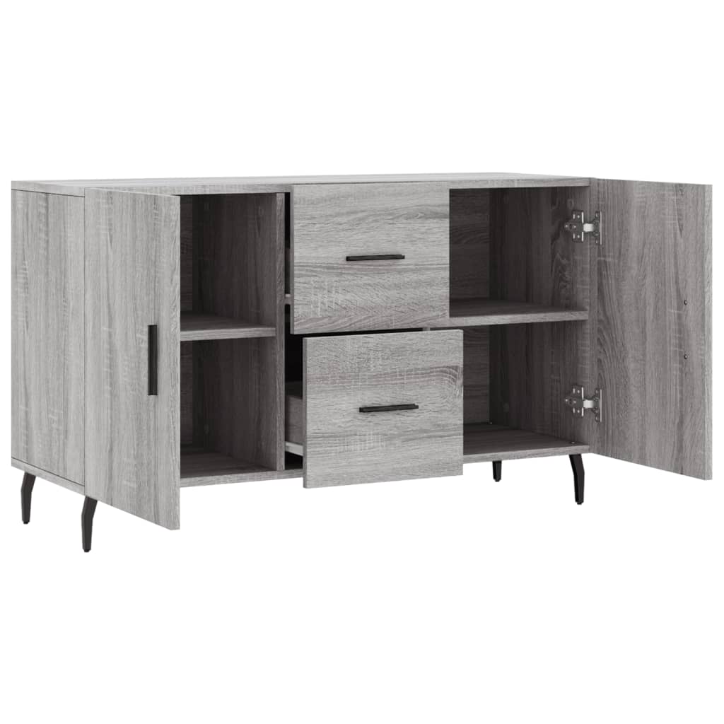 vidaXL Dulap, gri sonoma, 100x36x60 cm, lemn compozit