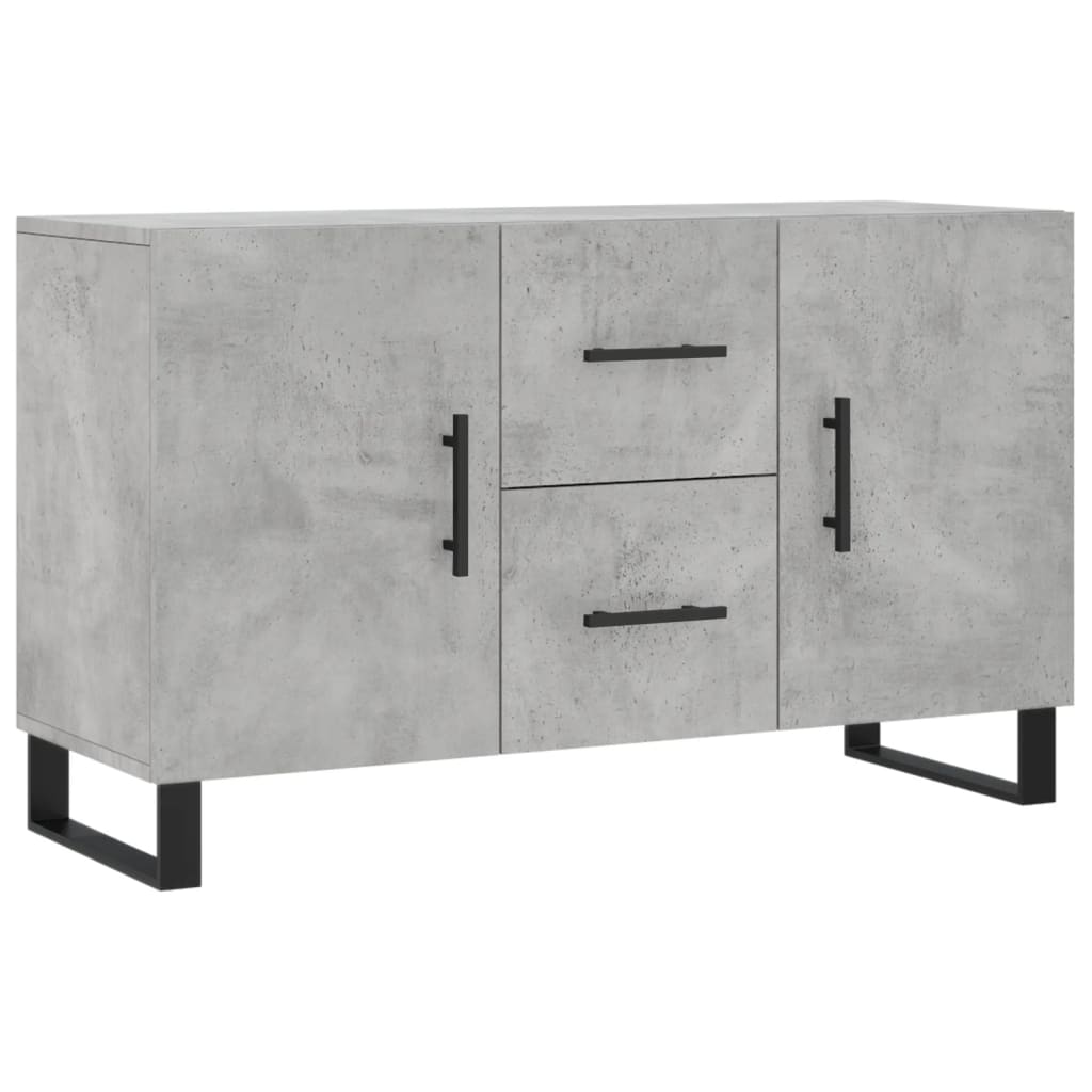 vidaXL Dulap, gri beton, 100x36x60 cm, lemn compozit vidaXL Dulap, gri beton, 100x36x60 cm, lemn compozit