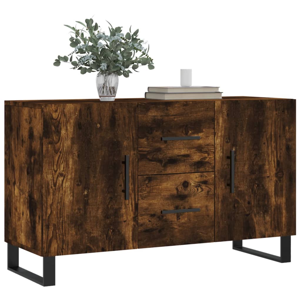 vidaXL Dulap, stejar fumuriu, 100x36x60 cm, lemn compozit vidaXL Dulap, stejar fumuriu, 100x36x60 cm, lemn compozit