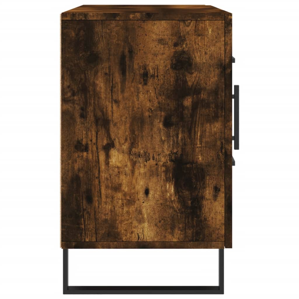 vidaXL Dulap, stejar fumuriu, 100x36x60 cm, lemn compozit vidaXL Dulap, stejar fumuriu, 100x36x60 cm, lemn compozit