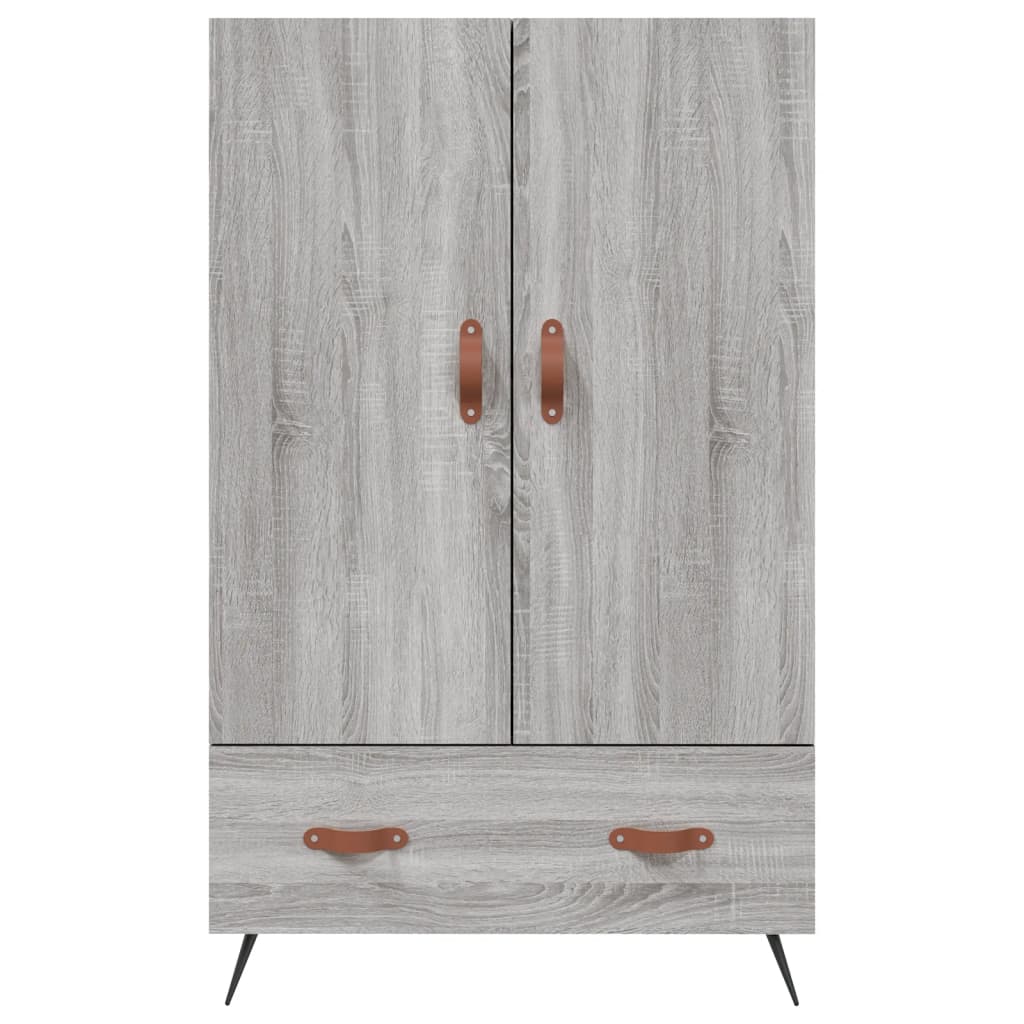 vidaXL Dulap gri Sonoma 69,5x31x115 cm, lemn prelucrat