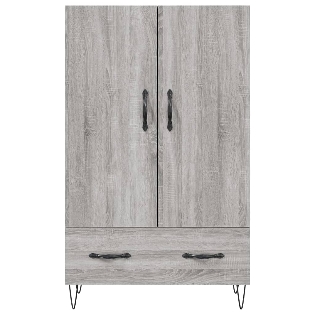 vidaXL Dulap gri Sonoma 69,5x31x115 cm, lemn prelucrat