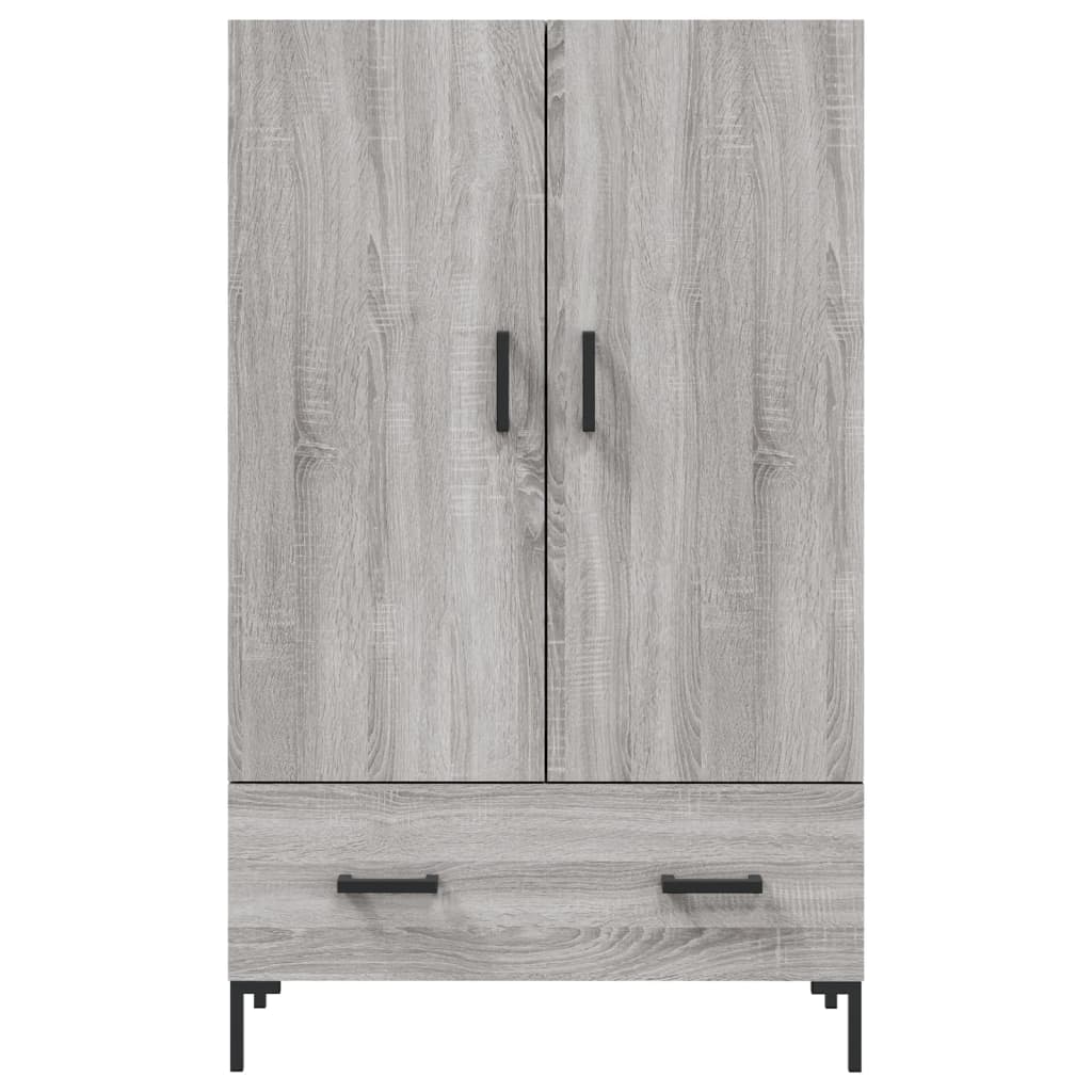 vidaXL Dulap gri Sonoma 69,5x31x115 cm, lemn prelucrat
