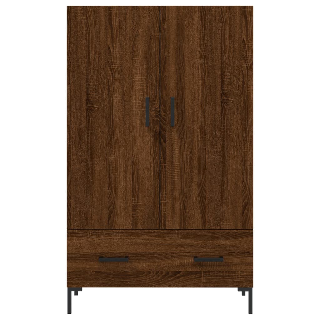 vidaXL Dulap înalt, stejar maro, 69,5x31x115 cm, lemn prelucrat vidaXL Dulap înalt, stejar maro, 69,5x31x115 cm, lemn prelucrat