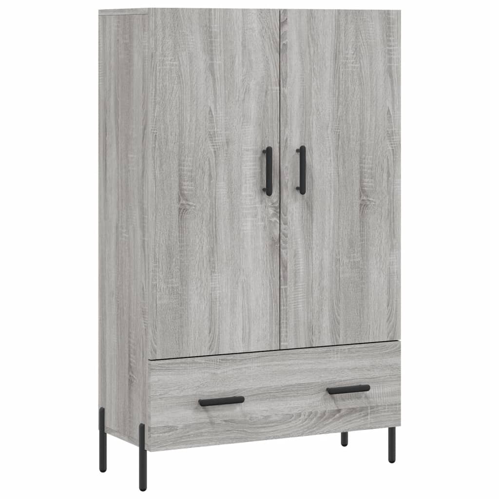 vidaXL Dulap gri Sonoma 69,5x31x115 cm, lemn prelucrat