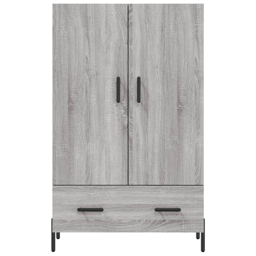 vidaXL Dulap gri Sonoma 69,5x31x115 cm, lemn prelucrat