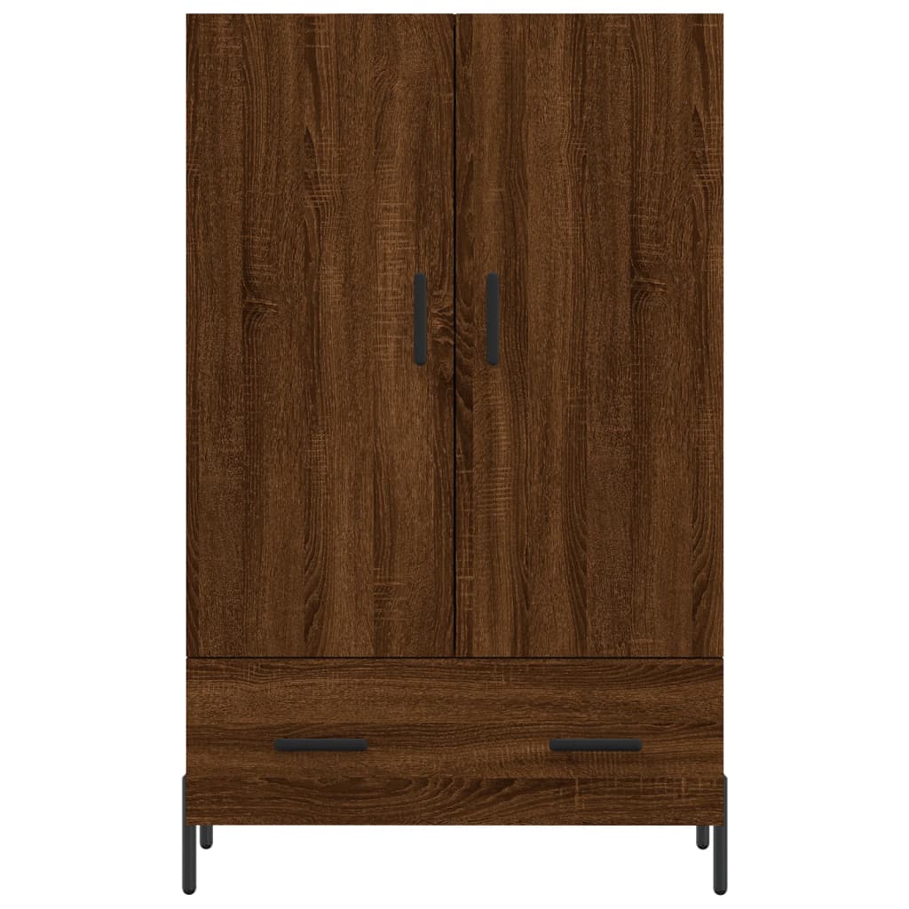 vidaXL Dulap înalt, stejar maro, 69,5x31x115 cm, lemn prelucrat vidaXL Dulap înalt, stejar maro, 69,5x31x115 cm, lemn prelucrat