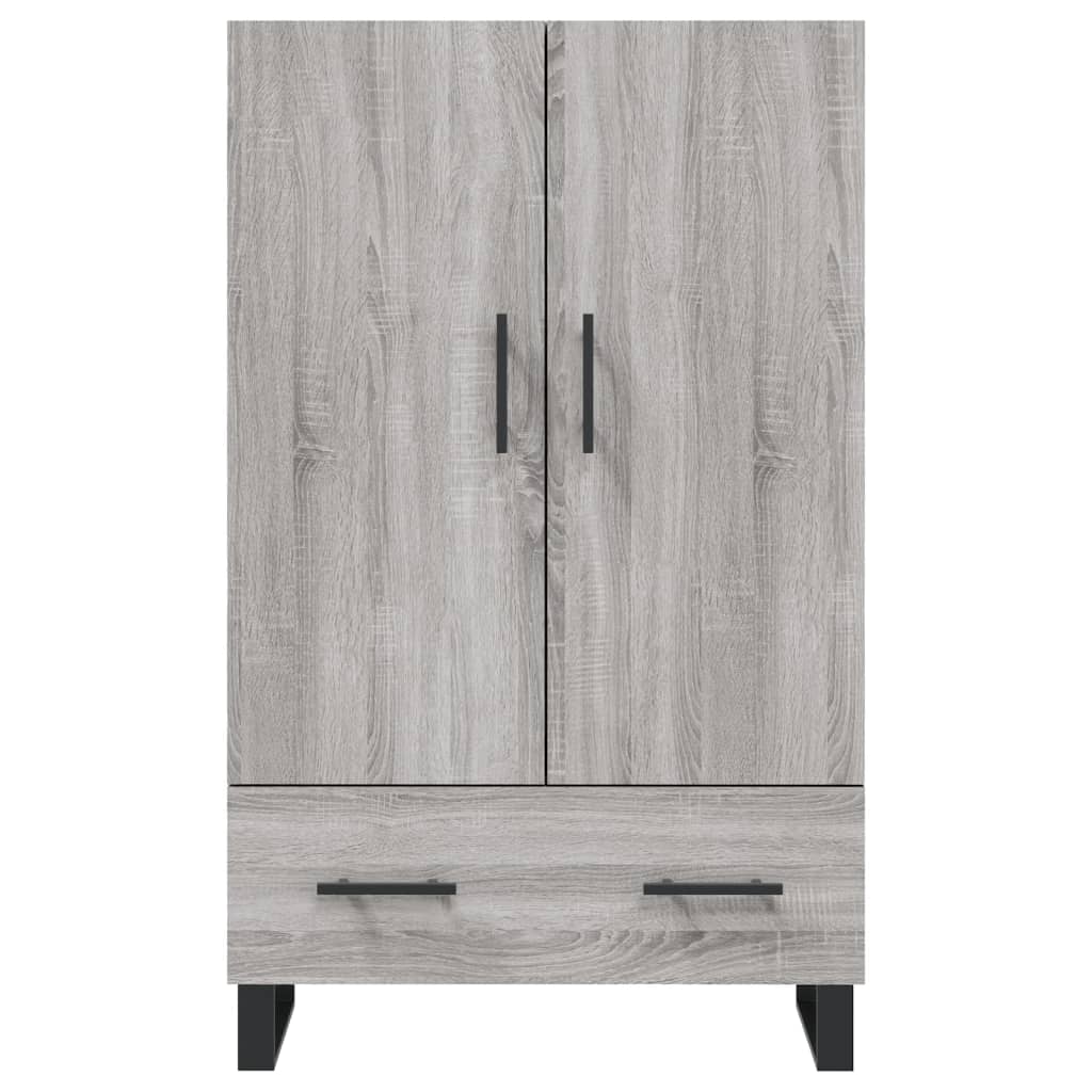vidaXL Dulap gri Sonoma 69,5x31x115 cm, lemn prelucrat vidaXL Dulap gri Sonoma 69,5x31x115 cm, lemn prelucrat