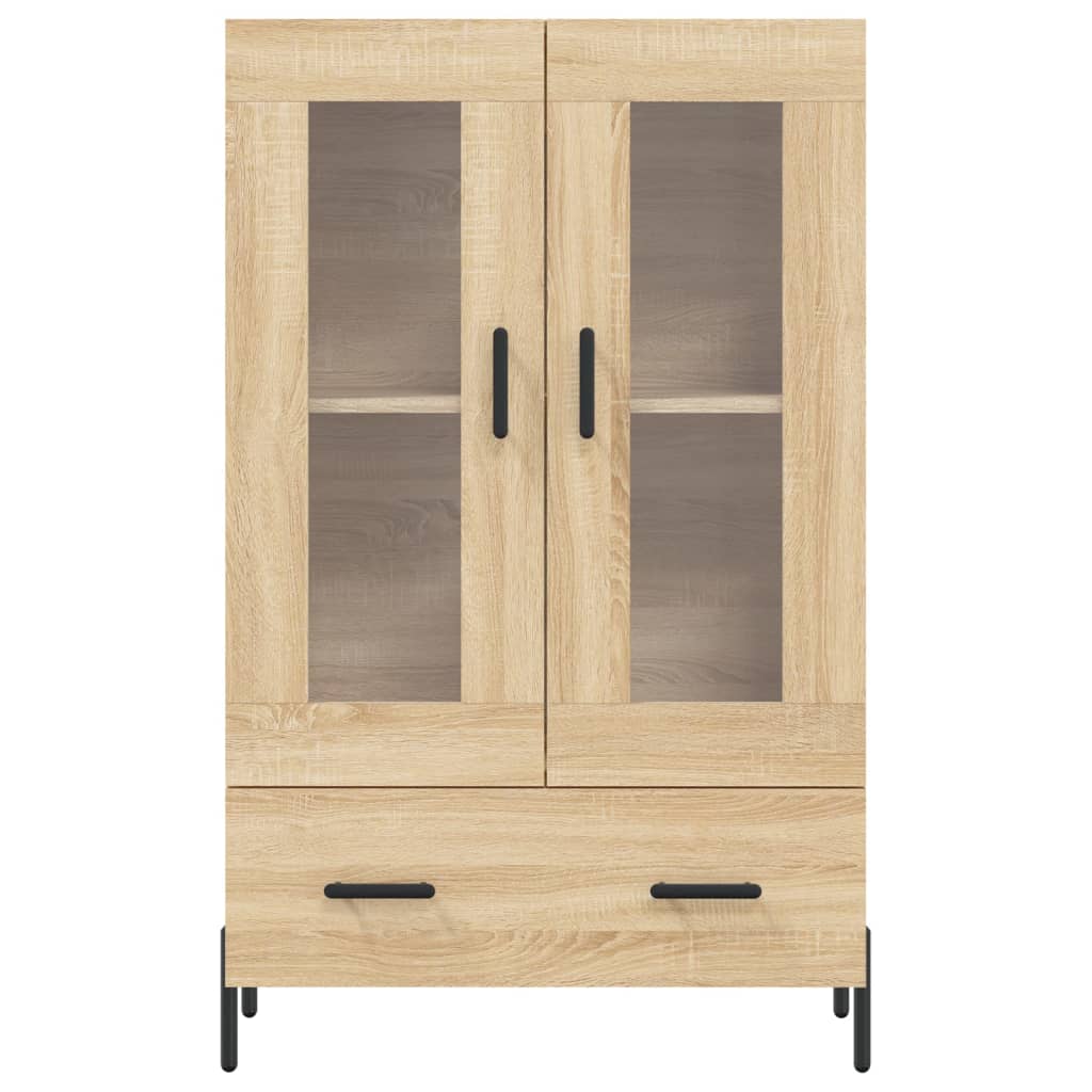 vidaXL Dulap înalt, stejar Sonoma, 69,5x31x115 cm, lemn prelucrat vidaXL Dulap înalt, stejar Sonoma, 69,5x31x115 cm, lemn prelucrat