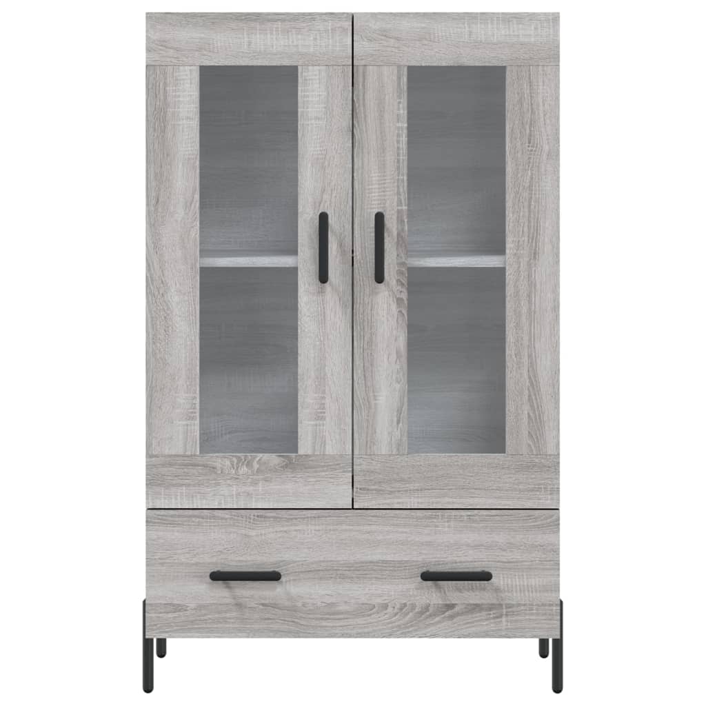 vidaXL Dulap gri Sonoma 69,5x31x115 cm, lemn prelucrat vidaXL Dulap gri Sonoma 69,5x31x115 cm, lemn prelucrat