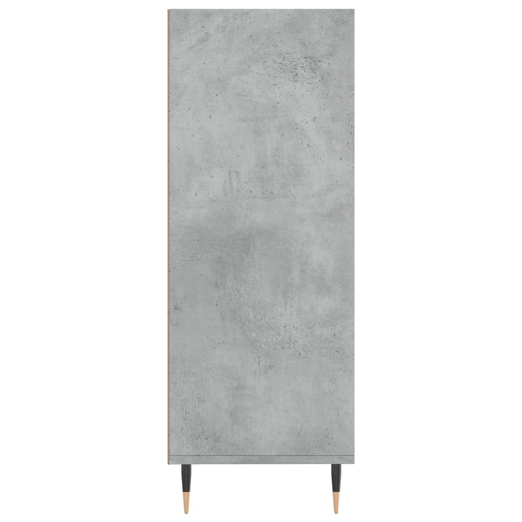 vidaXL Bibliotecă, gri beton, 69,5x32,5x90 cm, lemn compozit vidaXL Bibliotecă, gri beton, 69,5x32,5x90 cm, lemn compozit