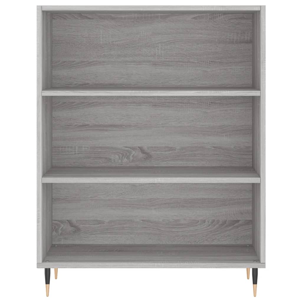 vidaXL Bibliotecă, sonoma gri, 69,5x32,5x90 cm, lemn compozit vidaXL Bibliotecă, sonoma gri, 69,5x32,5x90 cm, lemn compozit