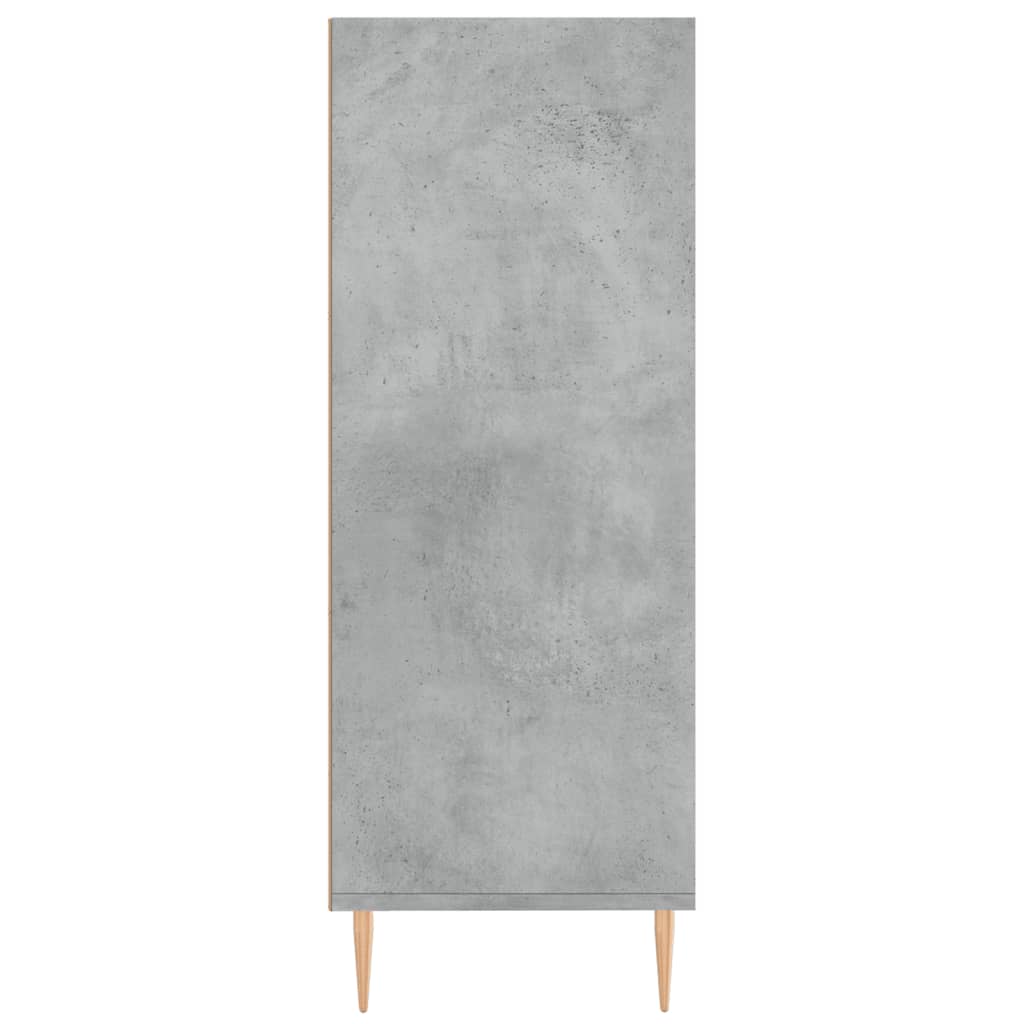 vidaXL Bibliotecă, gri beton, 69,5x32,5x90 cm, lemn compozit vidaXL Bibliotecă, gri beton, 69,5x32,5x90 cm, lemn compozit