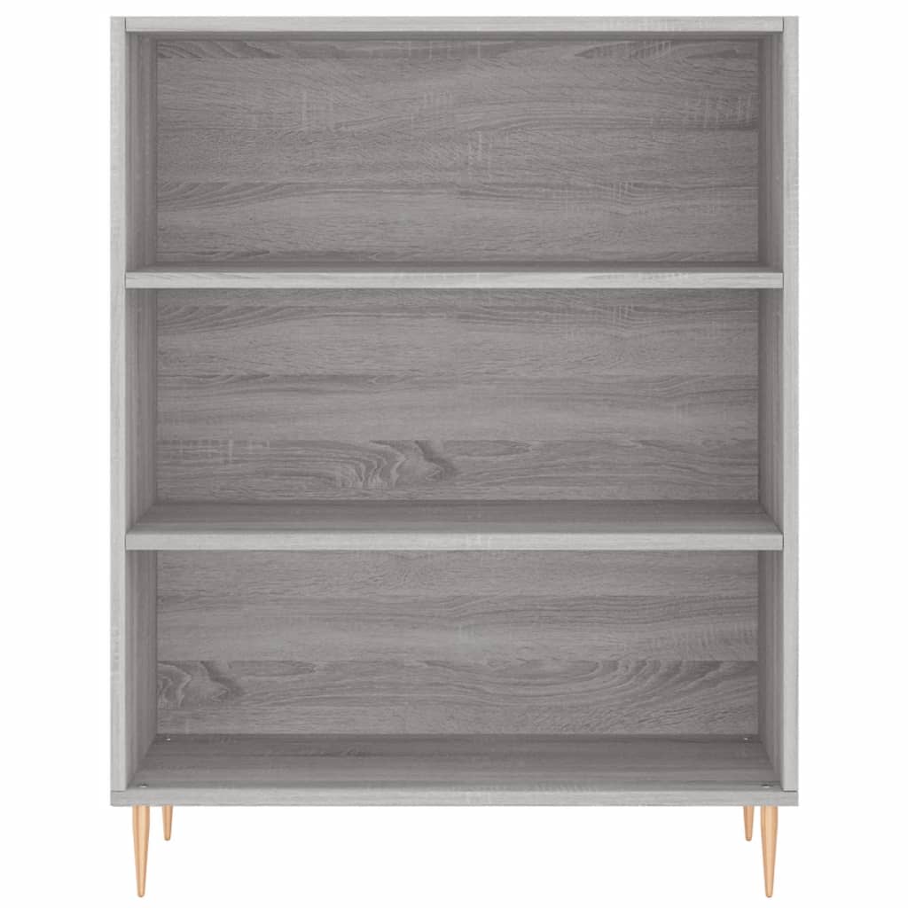 vidaXL Bibliotecă, sonoma gri, 69,5x32,5x90 cm, lemn compozit vidaXL Bibliotecă, sonoma gri, 69,5x32,5x90 cm, lemn compozit
