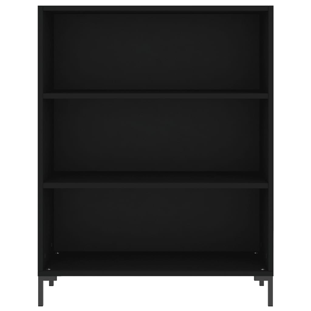 vidaXL Bibliotecă, negru, 69,5x32,5x90 cm, lemn compozit vidaXL Bibliotecă, negru, 69,5x32,5x90 cm, lemn compozit