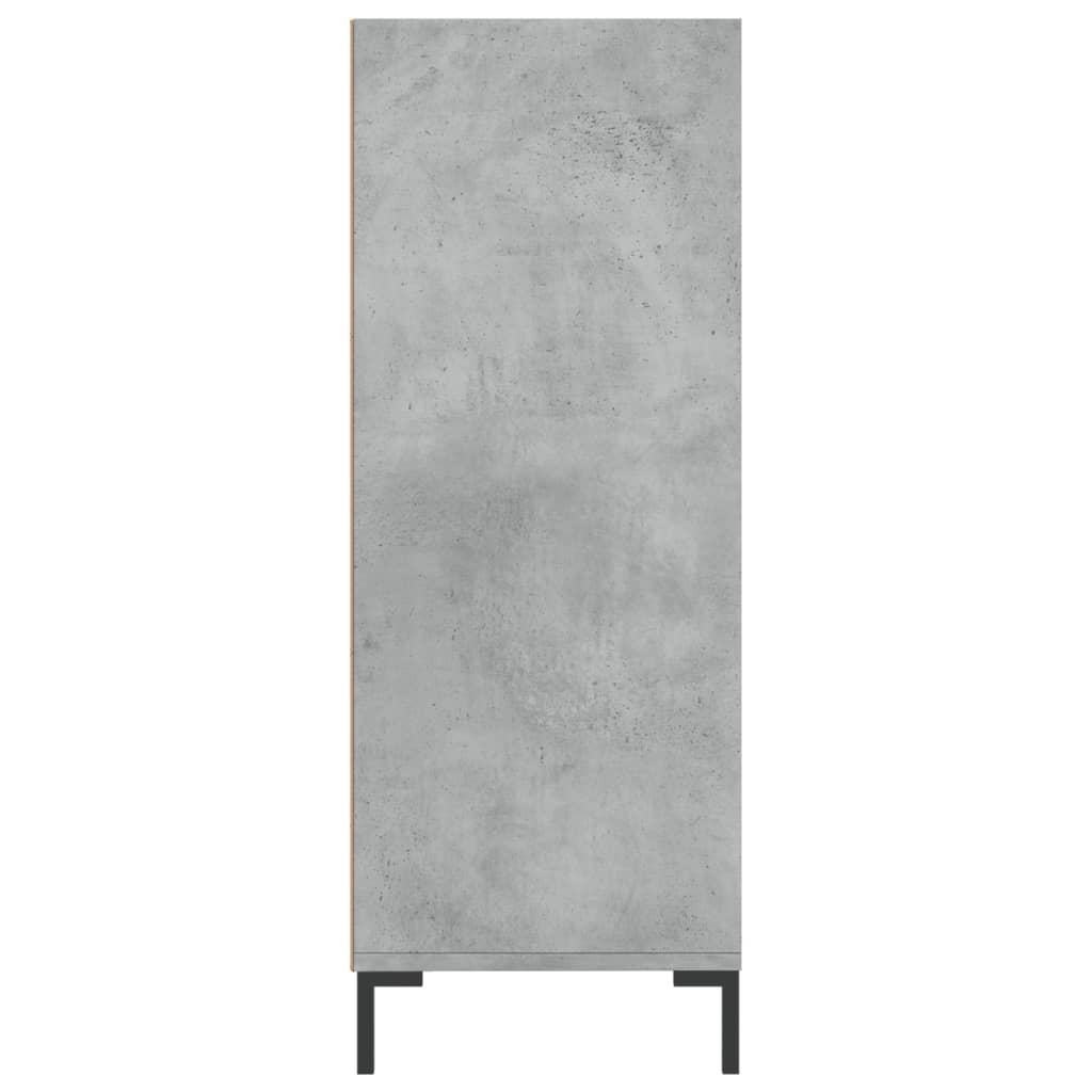 vidaXL Bibliotecă, gri beton, 69,5x32,5x90 cm, lemn compozit vidaXL Bibliotecă, gri beton, 69,5x32,5x90 cm, lemn compozit