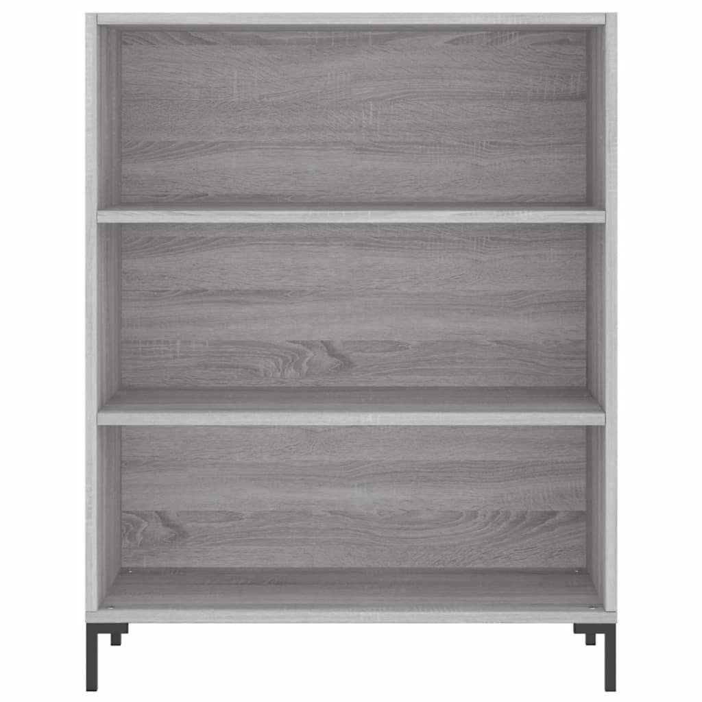 vidaXL Bibliotecă, sonoma gri, 69,5x32,5x90 cm, lemn compozit vidaXL Bibliotecă, sonoma gri, 69,5x32,5x90 cm, lemn compozit
