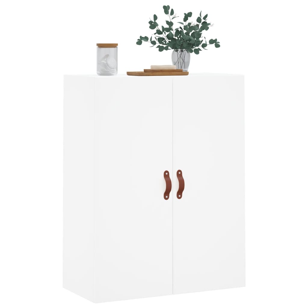 vidaXL Dulap cu montaj pe perete, alb, 69,5x34x90 cm vidaXL Dulap cu montaj pe perete, alb, 69,5x34x90 cm