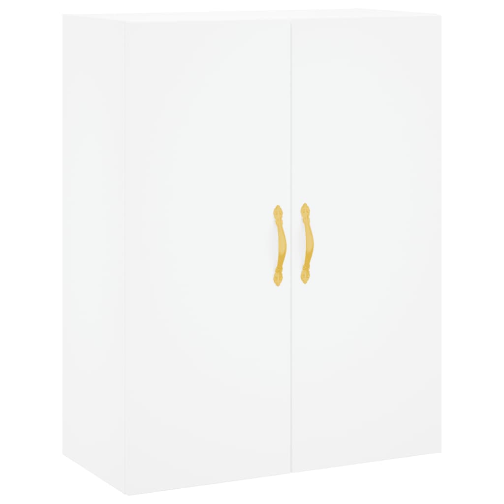 vidaXL Dulap cu montaj pe perete, alb, 69,5x34x90 cm vidaXL Dulap cu montaj pe perete, alb, 69,5x34x90 cm