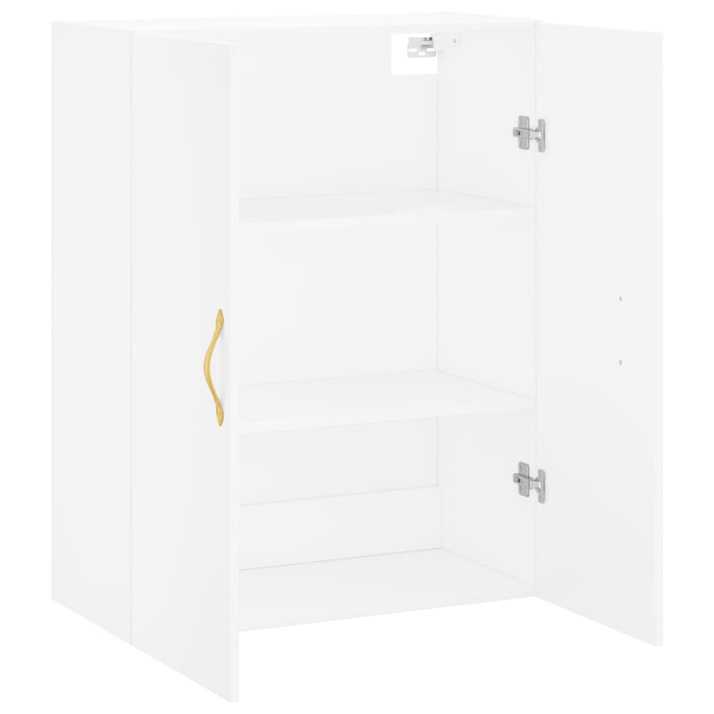 vidaXL Dulap cu montaj pe perete, alb, 69,5x34x90 cm vidaXL Dulap cu montaj pe perete, alb, 69,5x34x90 cm