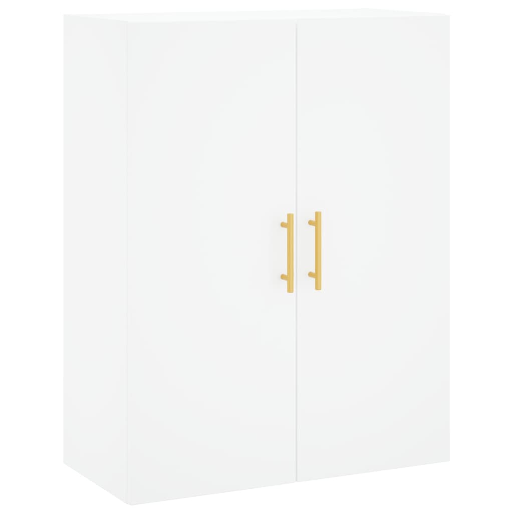 vidaXL Dulap cu montaj pe perete, alb, 69,5x34x90 cm vidaXL Dulap cu montaj pe perete, alb, 69,5x34x90 cm