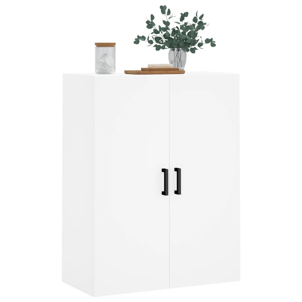 vidaXL Dulap cu montaj pe perete, alb, 69,5x34x90 cm vidaXL Dulap cu montaj pe perete, alb, 69,5x34x90 cm