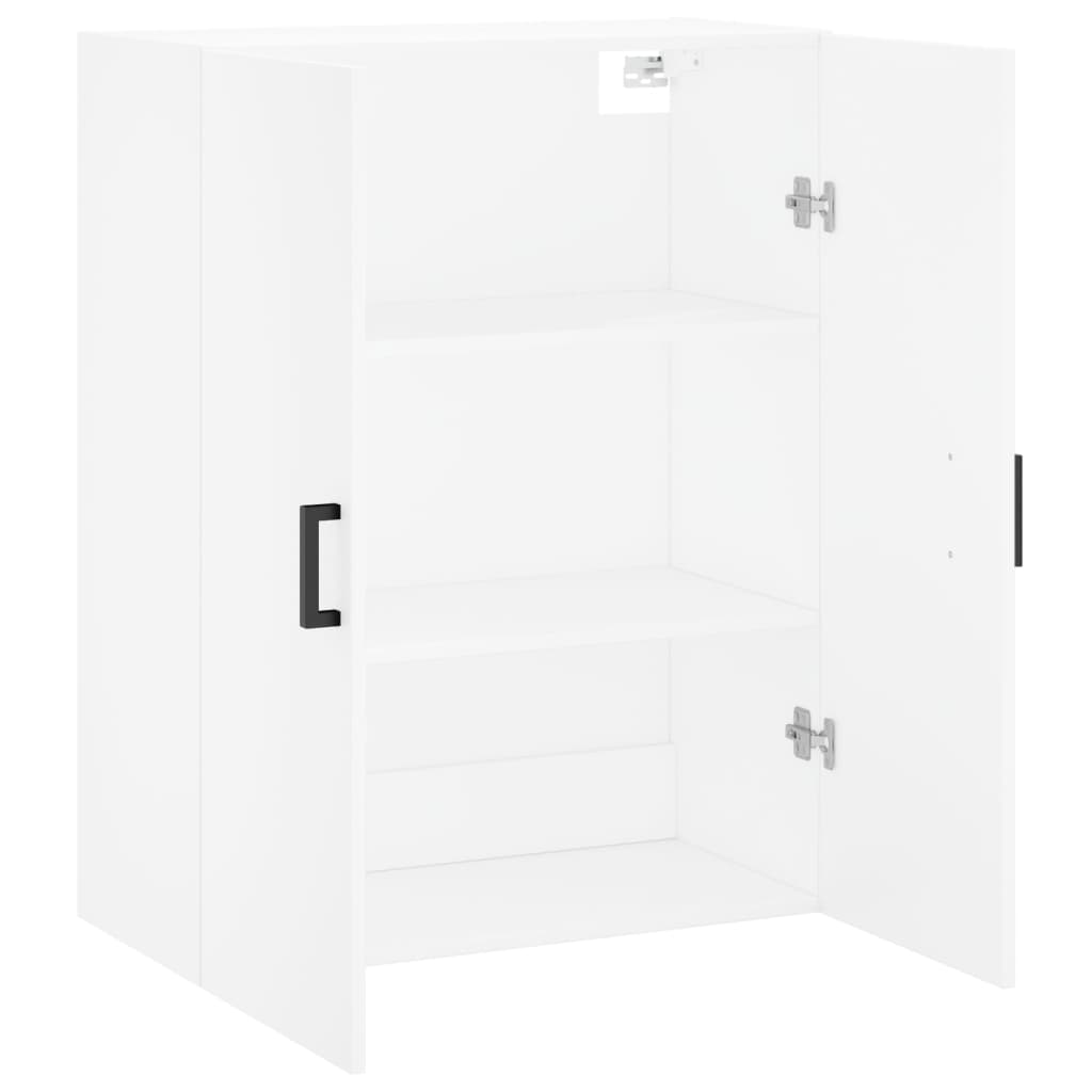 vidaXL Dulap cu montaj pe perete, alb, 69,5x34x90 cm vidaXL Dulap cu montaj pe perete, alb, 69,5x34x90 cm