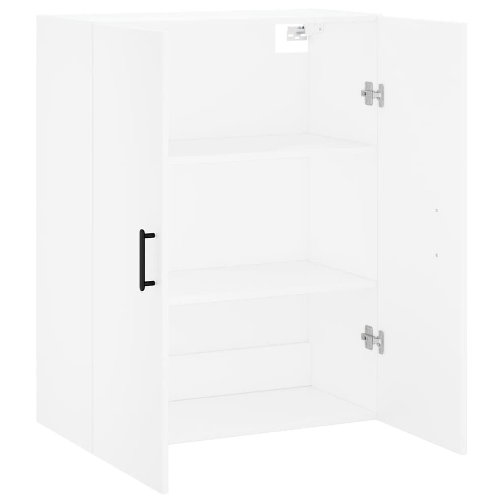 vidaXL Dulap cu montaj pe perete, alb, 69,5x34x90 cm