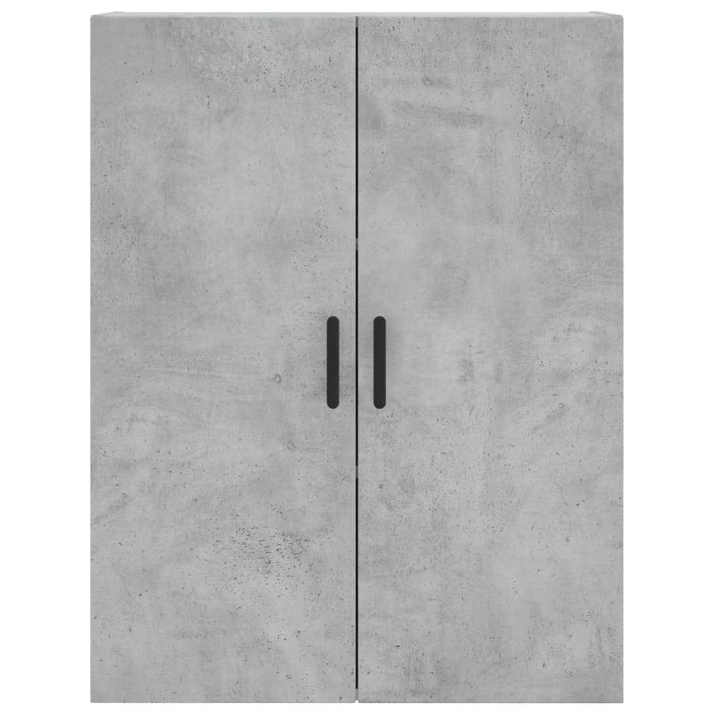 vidaXL Dulap cu montaj pe perete, gri beton, 69,5x34x90 cm vidaXL Dulap cu montaj pe perete, gri beton, 69,5x34x90 cm