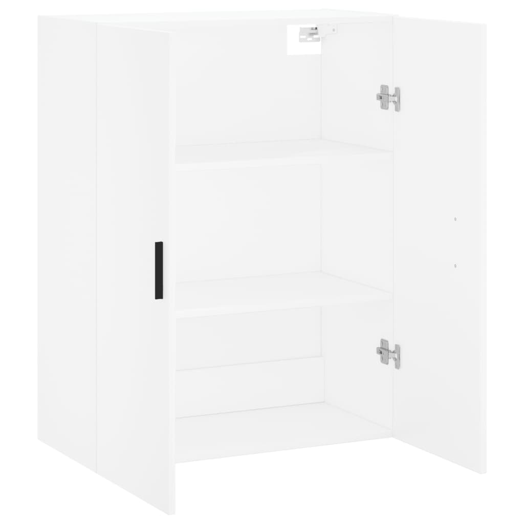 vidaXL Dulap cu montaj pe perete, alb, 69,5x34x90 cm vidaXL Dulap cu montaj pe perete, alb, 69,5x34x90 cm