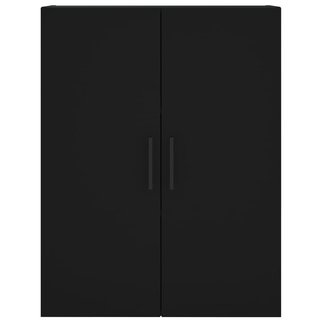 vidaXL Dulap cu montaj pe perete, negru, 69,5x34x90 cm vidaXL Dulap cu montaj pe perete, negru, 69,5x34x90 cm