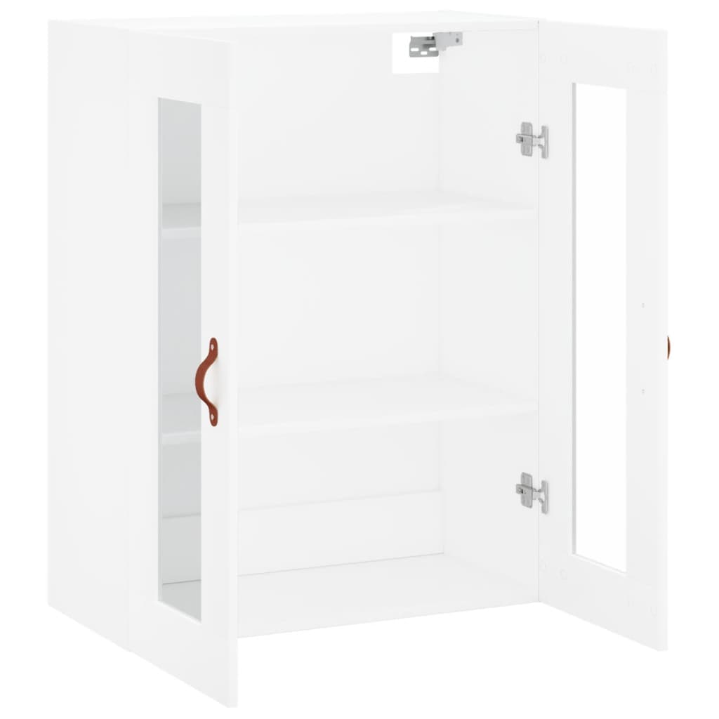 vidaXL Dulap cu montaj pe perete, alb, 69,5x34x90 cm vidaXL Dulap cu montaj pe perete, alb, 69,5x34x90 cm